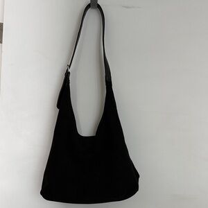 Suede (faux) Hobo Shoulder Bag